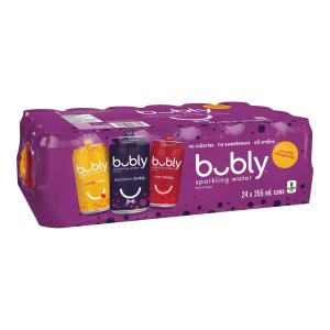 Bubly Sparkling Water (Mango, Blackberry, Cherry)